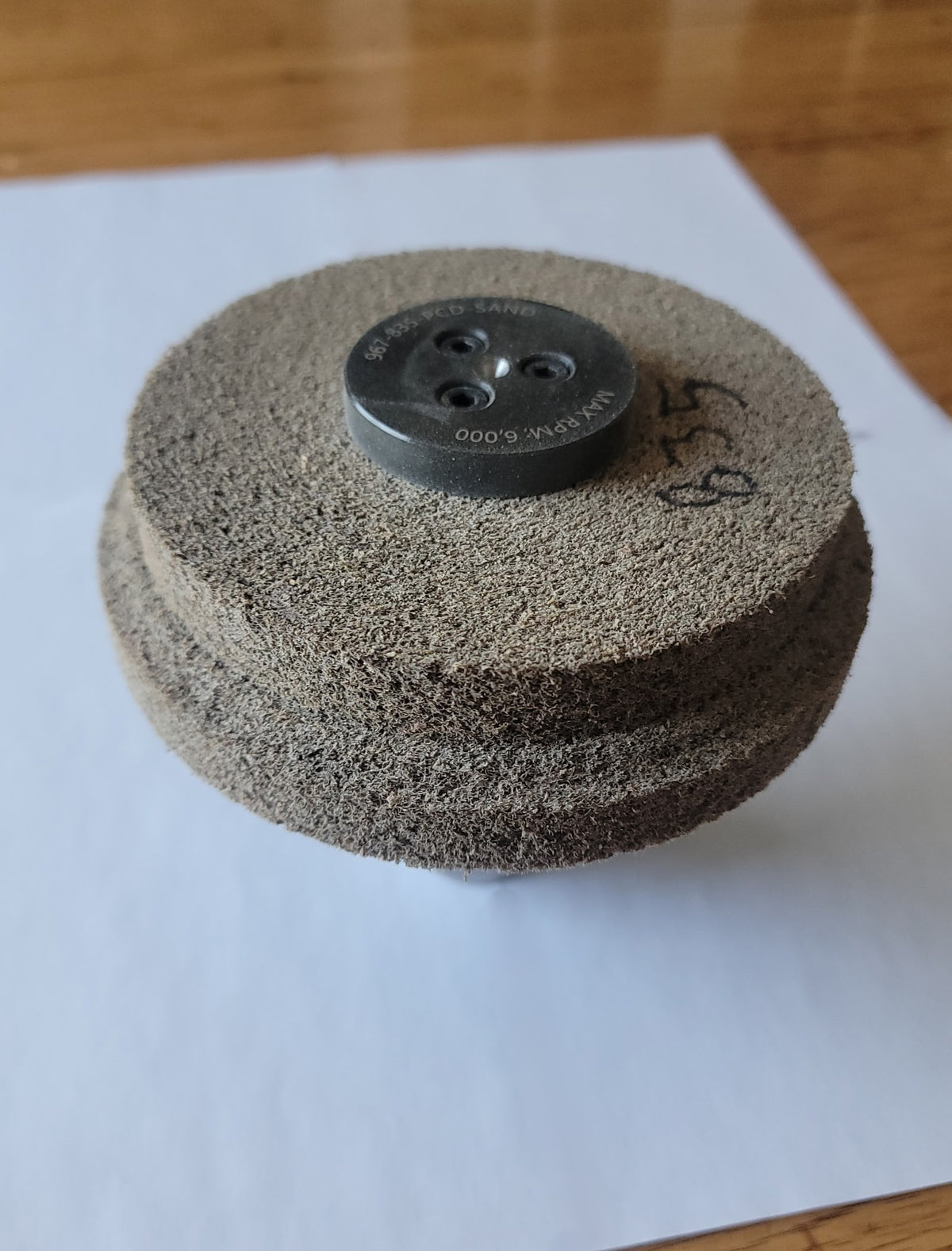 8" Edge Sanding Wheel with HSK Holder