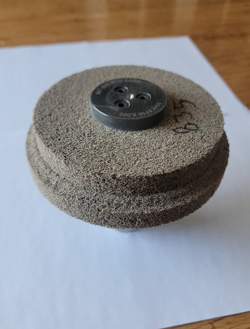 8" Edge Sanding Wheel with HSK Holder
